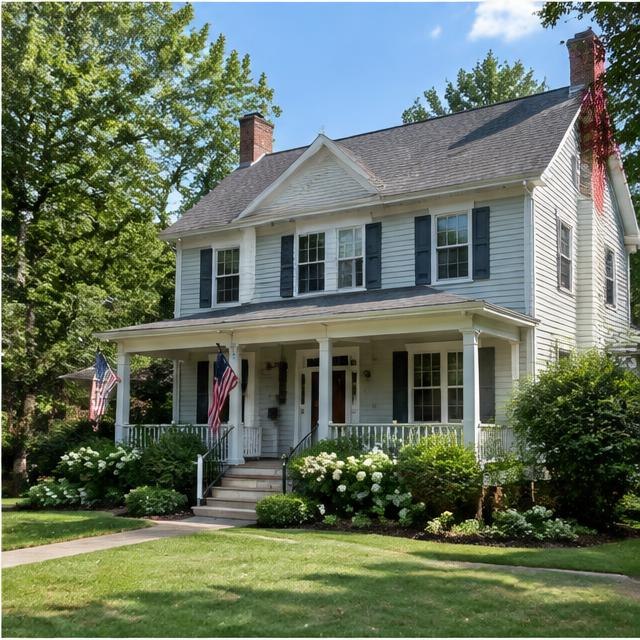 Illustrative editorial photograph for the Homes in Matthews guide